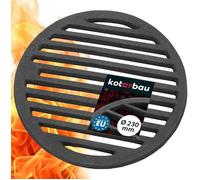 KOTARBAU® Grille de Cheminée en Fonte Ø 23 cm Grille en Fonte pour Insert poele a Bois cheminee