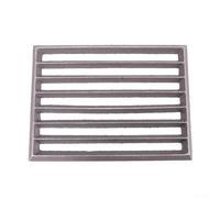 Grille de cheminée, grille de table de cheminée, grille de four, accessoires de rechange pour cheminée, grille en fonte pour poêle et cheminée (23,5 x 17 cm)