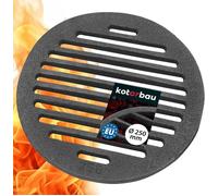 Grille de Cheminée - Kotarbau - Ø 25 cm - Fonte Gris - Universelle - Durable