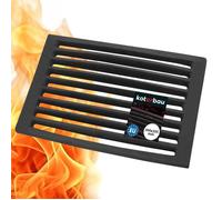 KOTARBAU® Grille de Cheminée en Fonte 30 x 20,5 cm Grille en Fonte pour Insert poele a Bois cheminee