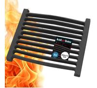 Grille de cheminée - KOTARBAU - KOTARBAU - Fonte - Carrée - 26 x 21,5 cm
