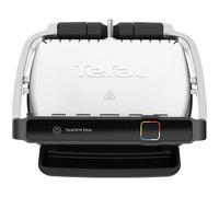 TEFAL OptiGrill Elite GC750D GC750D, Noir, Acier inoxydable, Carré, Toucher, 300 x 200 mm, Thermoplastique, Chine