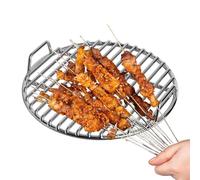 Grille De Cuisson,Anti-adhésive Ronde En Acier Inoxydable,Grilles de refroidissement en acier inoxydable - Pour Utilisation Maison Commerce Restaurant Déplacement Barbecue Jardin Camping Et Pêche