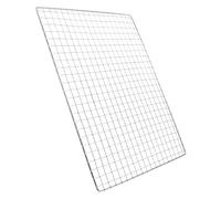 Grille de Cuisson Barbecue Rectangulaire en Fer, Filet Mesh Réutilisable | Poissons et Grilles, Usage Intérieur ou Jardin, Limite les Chutes D’aliments, Nettoyage Plus Simple
