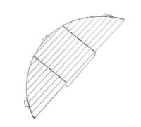 Grille de cuisson en acier inoxydable, pièce de rechange de 41,8 x 16 cm, espace de cuisson amélioré, répartition homogène de la chaleur, design résistant à la rouille, idéal pour les barbecues en