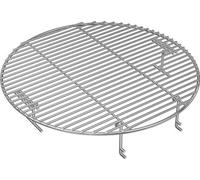 Grille de cuisson en acier inoxydable pour les barbecues au charbon de bois - convient aux barbecues Weber Char-Broil, Big Green Egg (grand), Kamado Joe Classic, Pit Boss, Louisiana - 445 cm