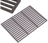 Grille de cuisson en fonte émaillée 45x30 rectangulaire Grille en fonte 56517 Fonte de fer