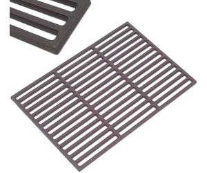 Grille de cuisson en fonte émaillée 45x30 rectangulaire Grille en fonte 56517 Fonte de fer