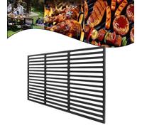 Grille de cuisson en fonte émaillée - LARS360 - LARS360 - Rectangulaire 34x54 cm - 9 mm - Universelle (charbon/gaz)
