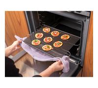 Grille de cuisson extensible avec feuille perforée anti-adhérente 41 à 49 cm NoStik