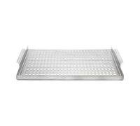 Grille De Cuisson Extérieure,Grill Topper en Acier Inoxydable pour Barbecue - Accessoire avec drainage, de cuisine pour barbecue pour terrasse, jardin, plage, camping, RV et fêtes
