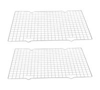 Grille de cuisson extra large de 36 cm - Pratique - Passe au four - Grille de refroidissement pour pâtisseries, viande et barbecue - Qualité alimentaire pour four