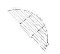 Grille de cuisson flexible avec cadre renforcé - Grille de barbecue en métal parfaite pour égoutter l'huile