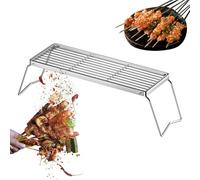 Grille de cuisson pliable | Outil de barbecue portable pour jardin, camping, pêche, légumes, champignons, poulet