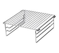 Grille de cuisson pliante - Mini barbecue d'extérieur en acier inoxydable - Pour pique-nique, randonnée, camping, barbecue