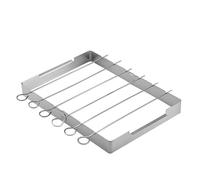 Grille de Cuisson pour Extérieur | Étagère de Barbecue Pliable en Acier Inoxydable | Accessoire Résistant à la Chaleur pour Terrasse, Maison, Pique-Nique et Événements Extérieurs
