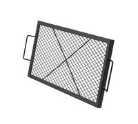 Grille de Cuisson Rectangulaire 81x38 cm-Duoku-Grille de Barbecue en Acier-Charge de 20 kg Matériel Ustensile-avec Marque en X