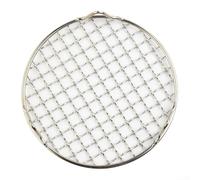 Grille de Cuisson Ronde Fil Métal 8mm Épaisseur(240mm) | Acier inoxydable 201, fil 8mm pour robuste, pour bord 5mm renforcé, pour idéal four et barbecue, nettoyage facile