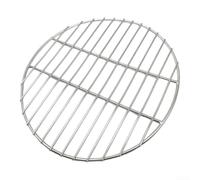 Grille de Cuisson Ronde - Panier Rotatif Barbecue Camping Résistant 45cm(Thick Solid 38cm)