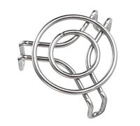 Grille de cuisson vapeur | Mini batterie de cuisine en acier inoxydable 6 x 6 cm | Grille de cuisson vapeur pour cuisinière électrique, pot de lait, viande, dessert, œufs, maison, cuisine, restaurant