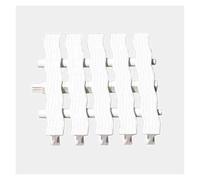 Grille De Débordement Drainage Ondulée, Douche, D'égout, Bande Couverture D'activité, for Allées, Patios(White,18cm/10piece)