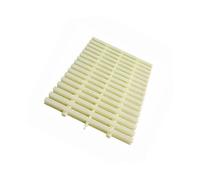 Grille De Débordement Drainage, Vidange Douche À Canal Flexible, Couvercle Sortie Épissée for Balcon Passerelle(Bone Color,18cm/10piece)