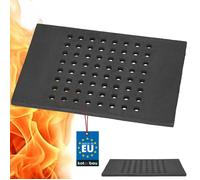 Grille de décendrage - KOTARBAU - 38 x 26 cm - Fonte - Noir - Résistante à la chaleur