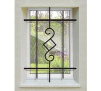 Grille de Defense Nectra pour Fenetre H= 125 cm x L= 120 cm (côte tableau)