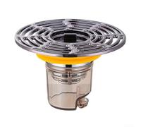 Grille de Douche Filtrante Siphonette Anti-Retour d'Odeurs(Gray 32-43) | Anti-odeurs pour efficace, matériau PVC et métal, installation simple, flux d'eau libre, frais