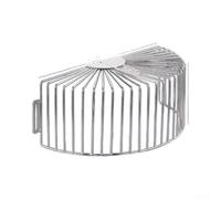 Grille de drainage en acier inoxydable pour toit, balcon, mur, utilisation latérale pour bloquer les débris et les petits animaux tout en maintenant le débit (XL)