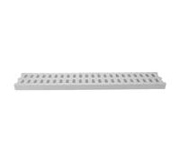 Grille de drainage en polymère légère antidérapante à surface | Résistante aux UV et aux intempéries, pour allées de garage et trottoirs, couverture de caniveau et d’évacuation