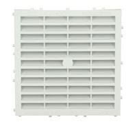 Nicoll M214 - Grille façade carrée 197x197 mm - Blanc