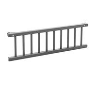 Grille de fermeture babybay I berceau adapté aux modèles Original et Midi, laqué gris ardoise