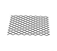 Grille de feu en acier résistant à la rouille Noir 19,1 x 30 cm | Construction en acier massif, résiste à la rouille et à la chaleur élevée, taille 30 x 19,1 cm, sûr pour l'intérieur et