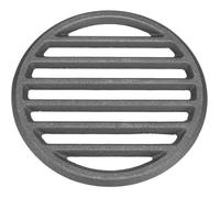 Grille De Feu en Fonte, Grille De BBQ Ronde De 7"" pour Remplacement Plaque De Charbon Haute Température Grille De Fond Accessoire