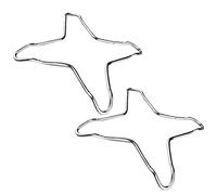 Grille de fixation universelle en acier inoxydable Wok Cm Star Pot Star 2 Poêle 11 Anneau de fixation Réducteur Support Réducteur Cuisine, Salle à Manger Bar 061251