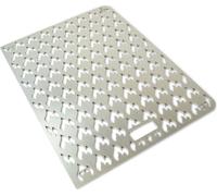 Grille de flammes en acier inoxydable adaptable sur Traeger Ranger - extra massive avec effet plancha - grille