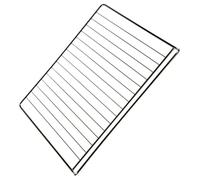Grille de four d'origine 422X349 mm Four, cuisinière 3546595020, 8583546595023 ELECTROLUX Four, cuisinière 3546595020, 8583546595023 ELECTROLUX