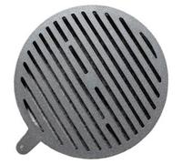 Grille de four en fonte, diamètre 25,5 cm