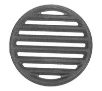 Grille De Foyer Ronde En Fonte Pour Barbecue, Plaque De Charbon De Bois Haute Température, Pièce De Rechange Pour Barbecue Extérieur