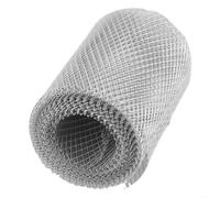 Grille de gouttière en aluminium de 6,1 m de long pour canalisations de toit - Housses faciles à installer (12,7 cm)