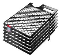 Grille de grattoir KADAX, 39 x 28 cm, grille de peinture en plastique, grande grille de peintre pour la peinture, accessoires de peinture, grille de grattoir, grille d'égouttement (6, noir)