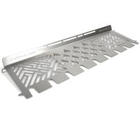 Grille de maintien au chaud en acier inoxydable adaptée à Enders - Kansas 3 avec neuf supports de cuisses