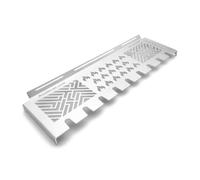 Grille de maintien au chaud en acier inoxydable adaptée au barbecue à pellets Traeger - Pro Series 22 / 575 - Grille de maintien au chaud avec fonction supplémentaire