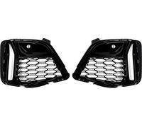 Grille de phares antibrouillard, remplacement direct, esthétique améliorée, noir brillant