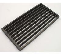 Grille de poêle 20 x 40 cm Grille de cheminée Fonte