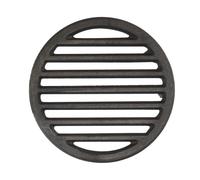 Grille de poêle ronde en fonte grille de foyer en fonte pour poêle à bois,cheminée feu ouvert intérieur extérieur foyer à charbon ronde grille à feu，130mm