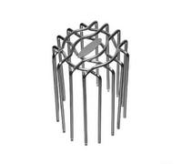 Grille de pour sol Ronde 304 Anti-Débris Balcon Grille de pour(75mm) | Acier inoxydable 304, débris pour efficace, flux d'eau fluide, pour idéal balcon, résistance corrosion