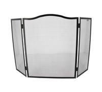 Grille de protection cheminée - Pare feu cheminée - Pliable 3 panneaux - Longueur 96cm - Hauteur 58cm - Acier