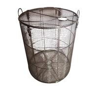 Grille de Protection de Pompe en Acier Inoxydable | Couvercle Anti-colmatage en Maille de 5 mm, Convient aux Pompes Submersibles, aux Pompes d'eaux usées, aux Pompes de Fosse septique et aux
